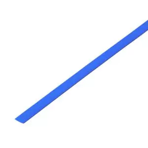 Трубка термоусаживаемая ТУТ нг 3,5/1,75мм, синяя, упаковка 50шт. по 1м REXANT
